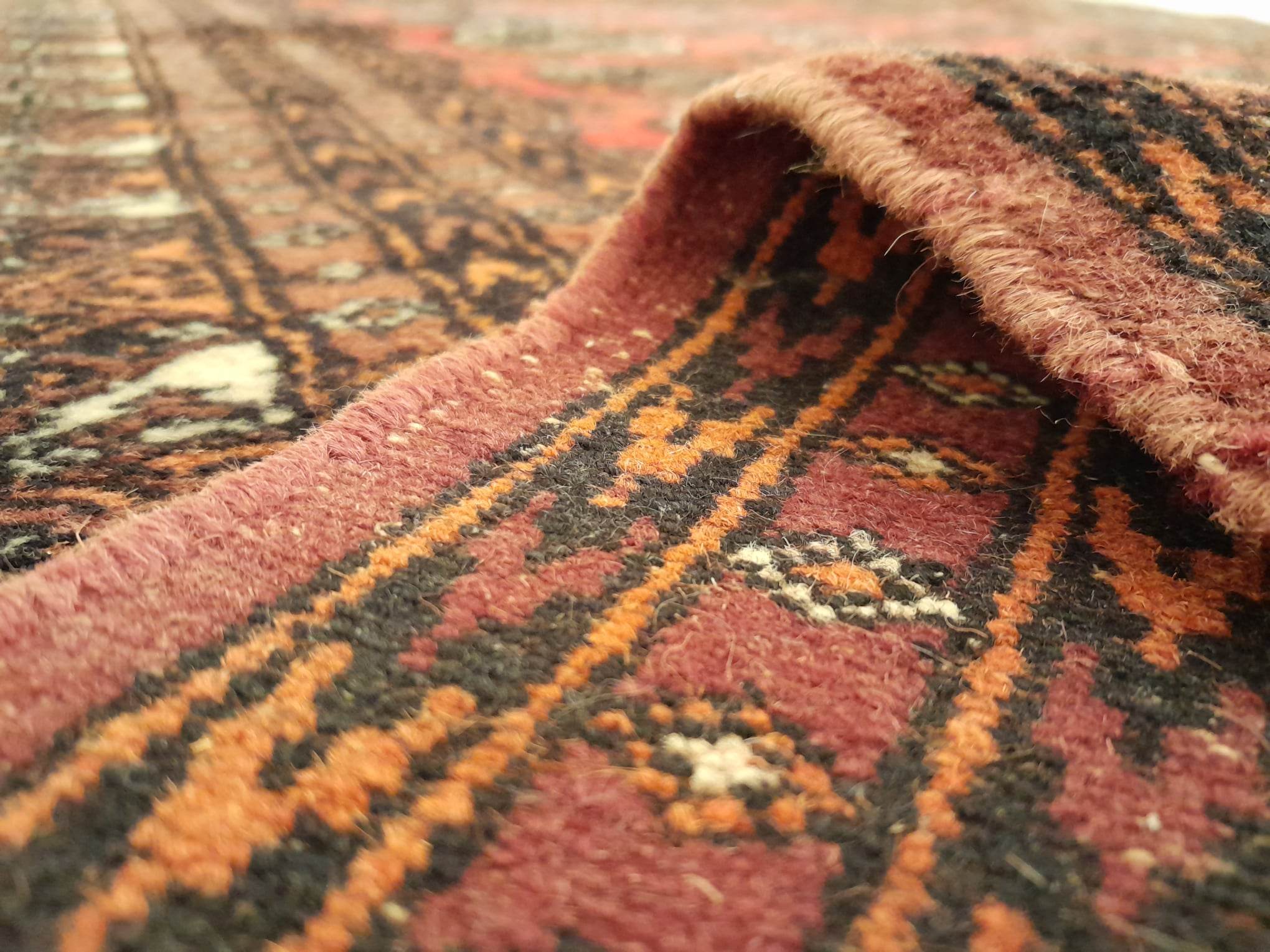 Handmade Bukhara carpet 181x125cm