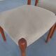 Danish Solid Teak Dining Chairs, 1960s, Set of 4