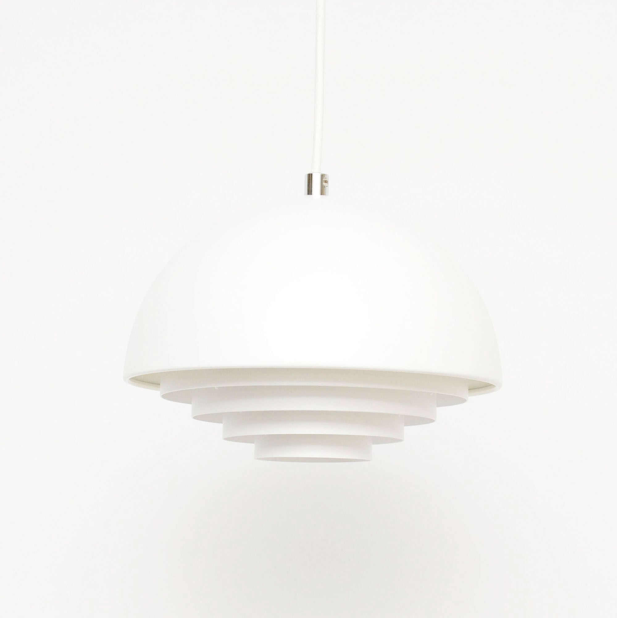 White Scandinavian lamp, 1990s