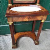 Small empire period psyche dressing table