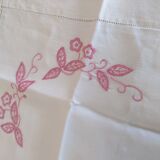 Old linen Set of 2 baby/child pillowcases