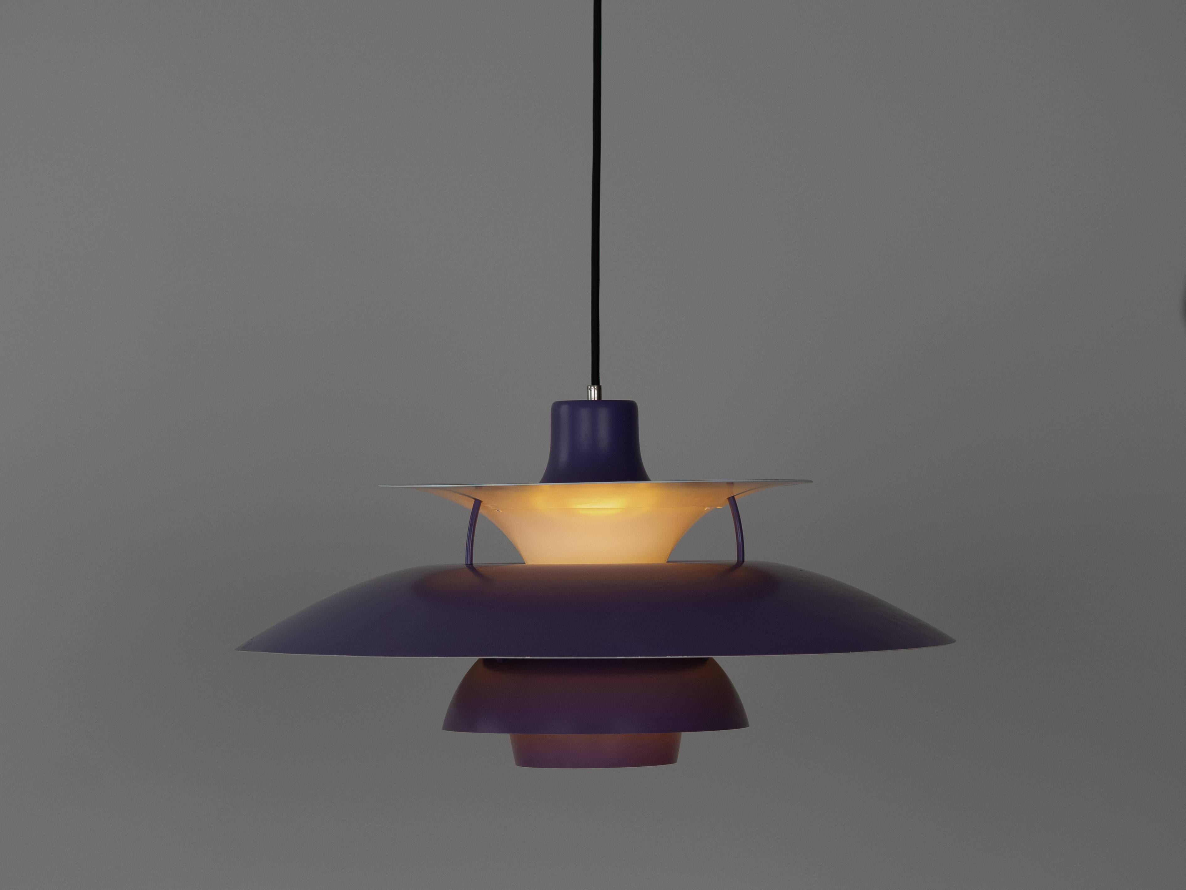 Suspension vintage danoise PH 5 par Poul Henningsen, Louis Poulsen, 1958
