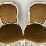 Set of 2 Louis XV style chairs
