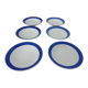 Swedish Stoneware Koka Soup Plates by Hertha Bengtson for Rörstrand, 1960s, Set of 6