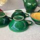 Zahner Rheinfelden pottery cups and coffee pot