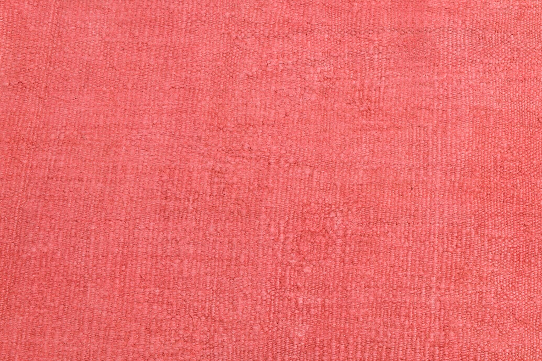 Pink Salmon Vintage Runner Rug, 79x345Cm