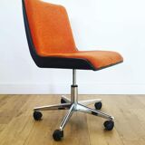 Office armchair Eurosit orange fabric