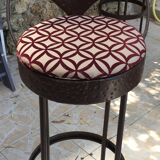 Pair of old bar stools