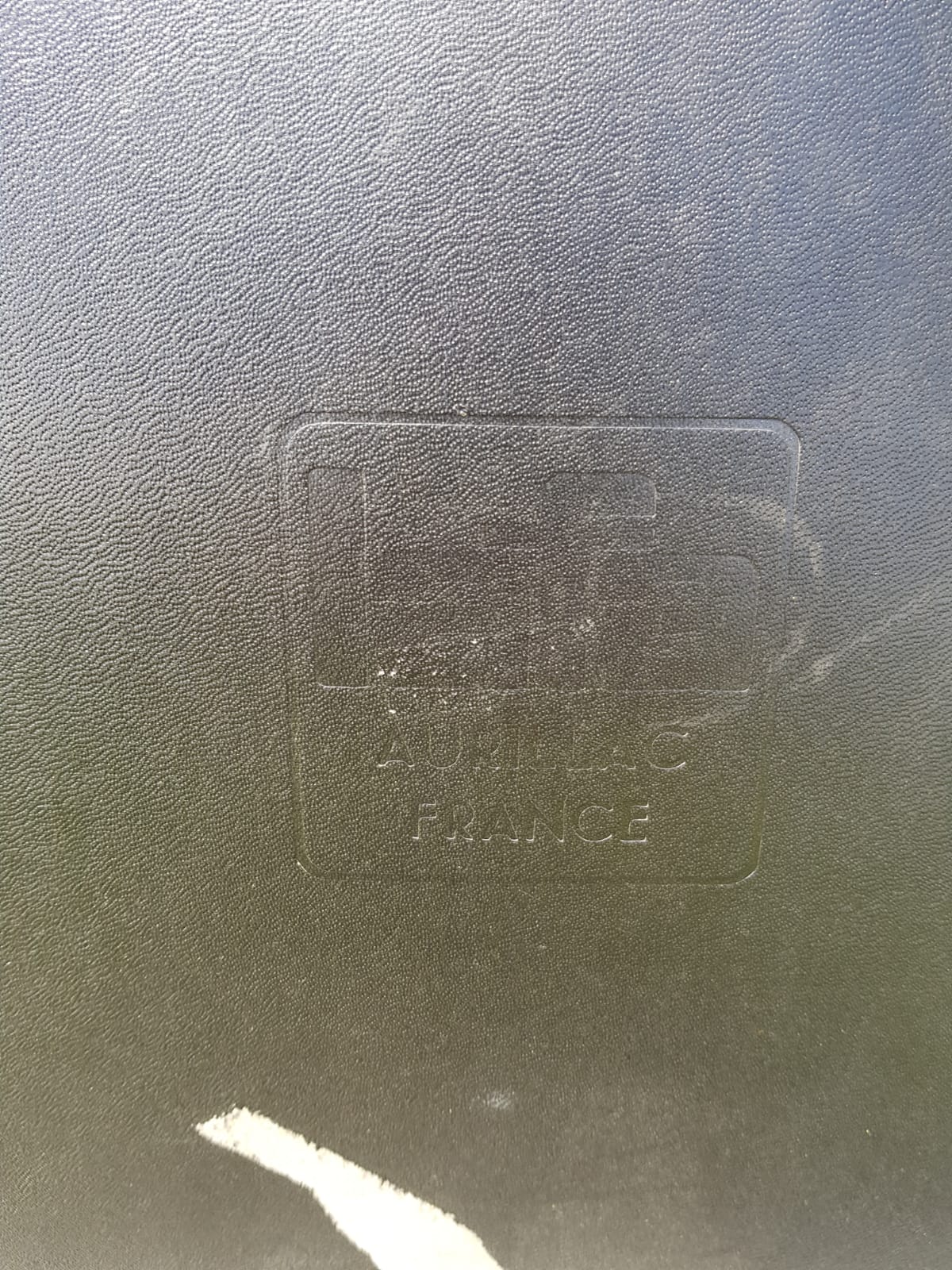 Former lafa aurillac metal chromé pliante chairs