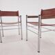 Pair of Rare Midcentury Tubular Design Armchairs, Germany, 1970s