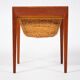 Table d'Appoint en Teck par Severin Hansen pour Haslev, 1950s