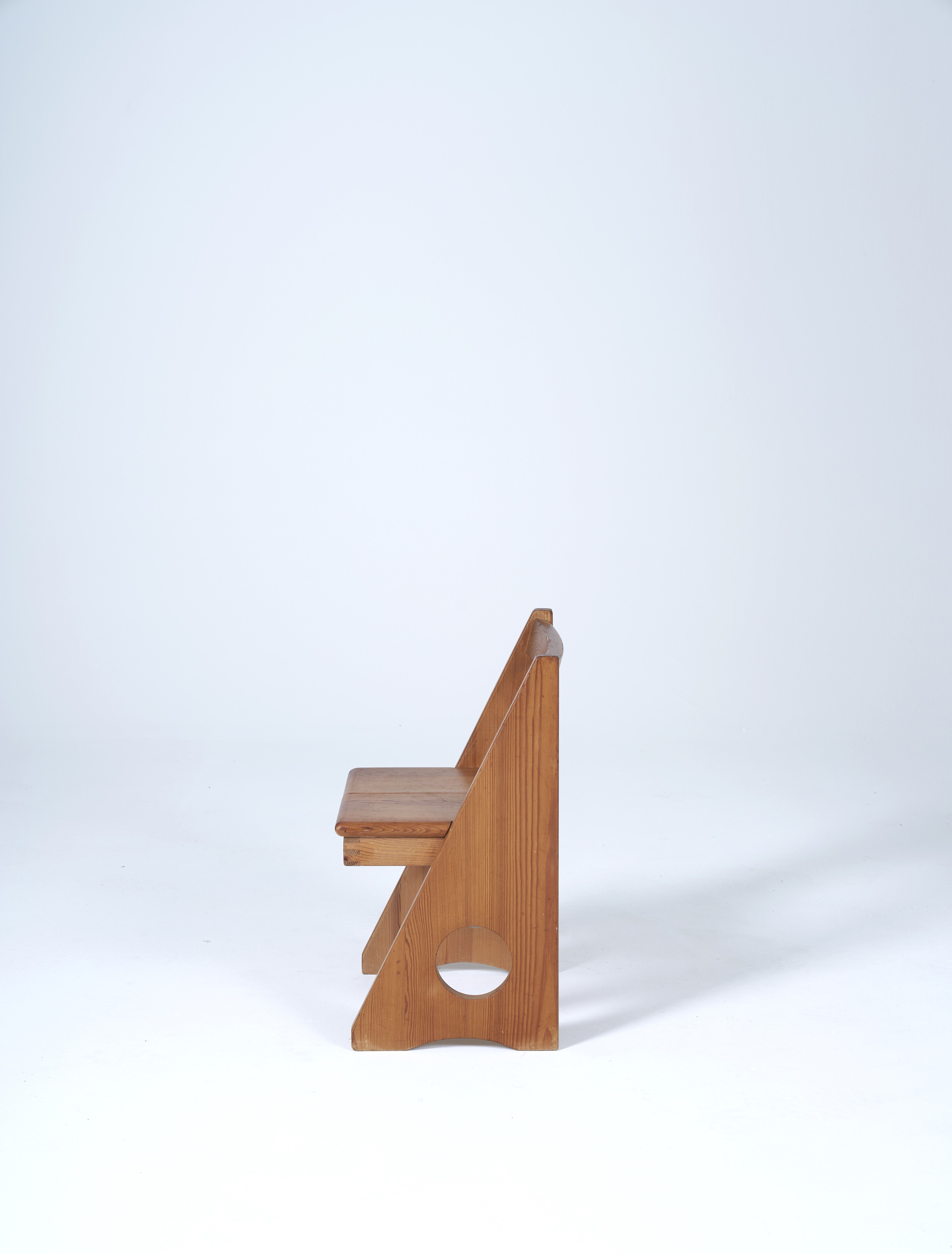 Pine stool Gilbert Marklund 1960s