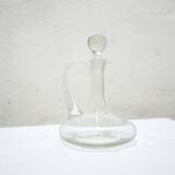 Vintage blown glass decanter