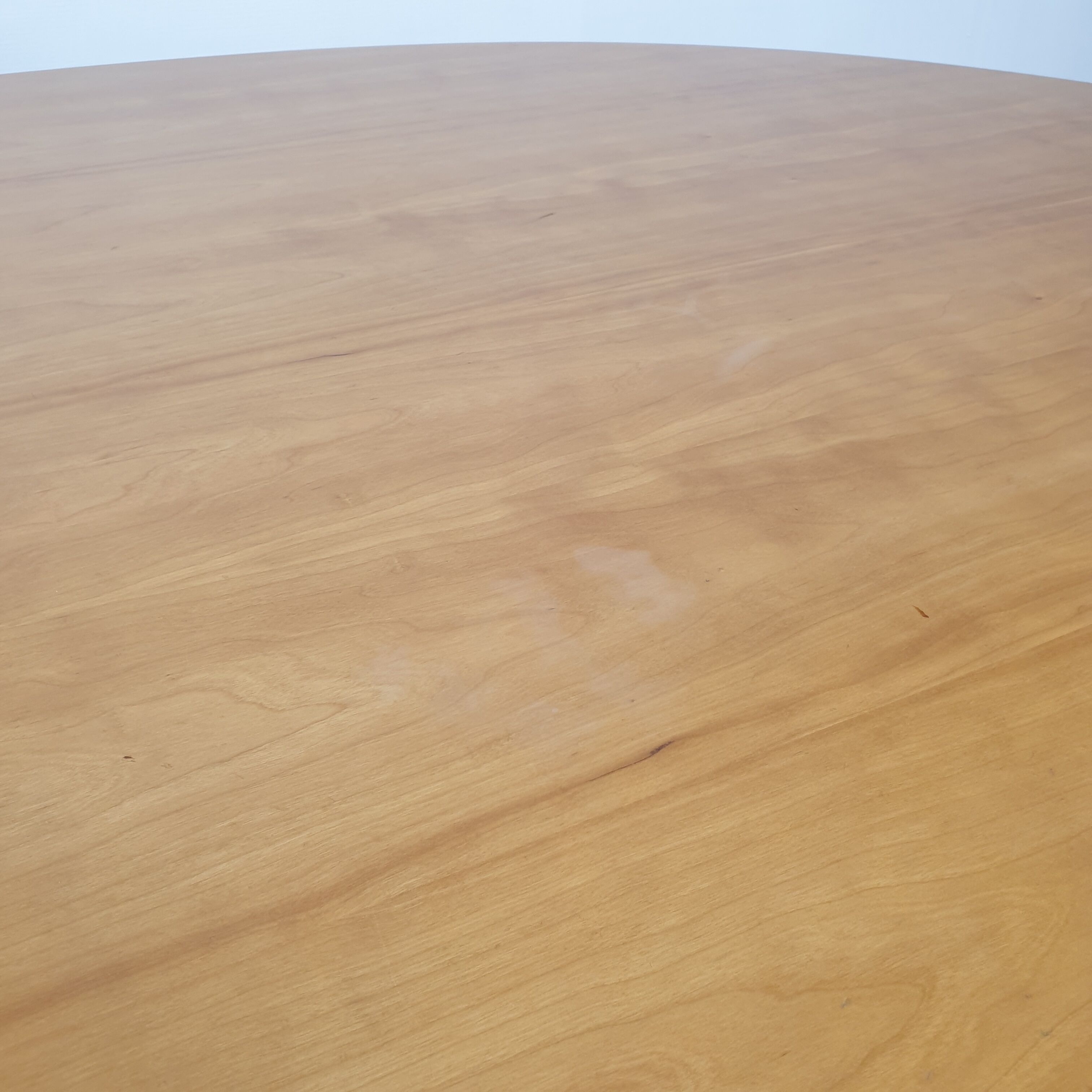 Oval dining table by Pierre Paulin for Artifort