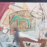 CHAVIGNOT Pierre (1958) - Mixed media on canvas - 89 * 115.5 cms