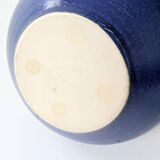 Vintage ceramic vase, balloon shape, Scandinavian style.