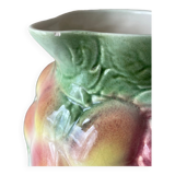 Vintage fruit slip pitcher