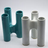 Interlocking ceramic vases by Enzo Bioli for Il Picchio, 1970s.