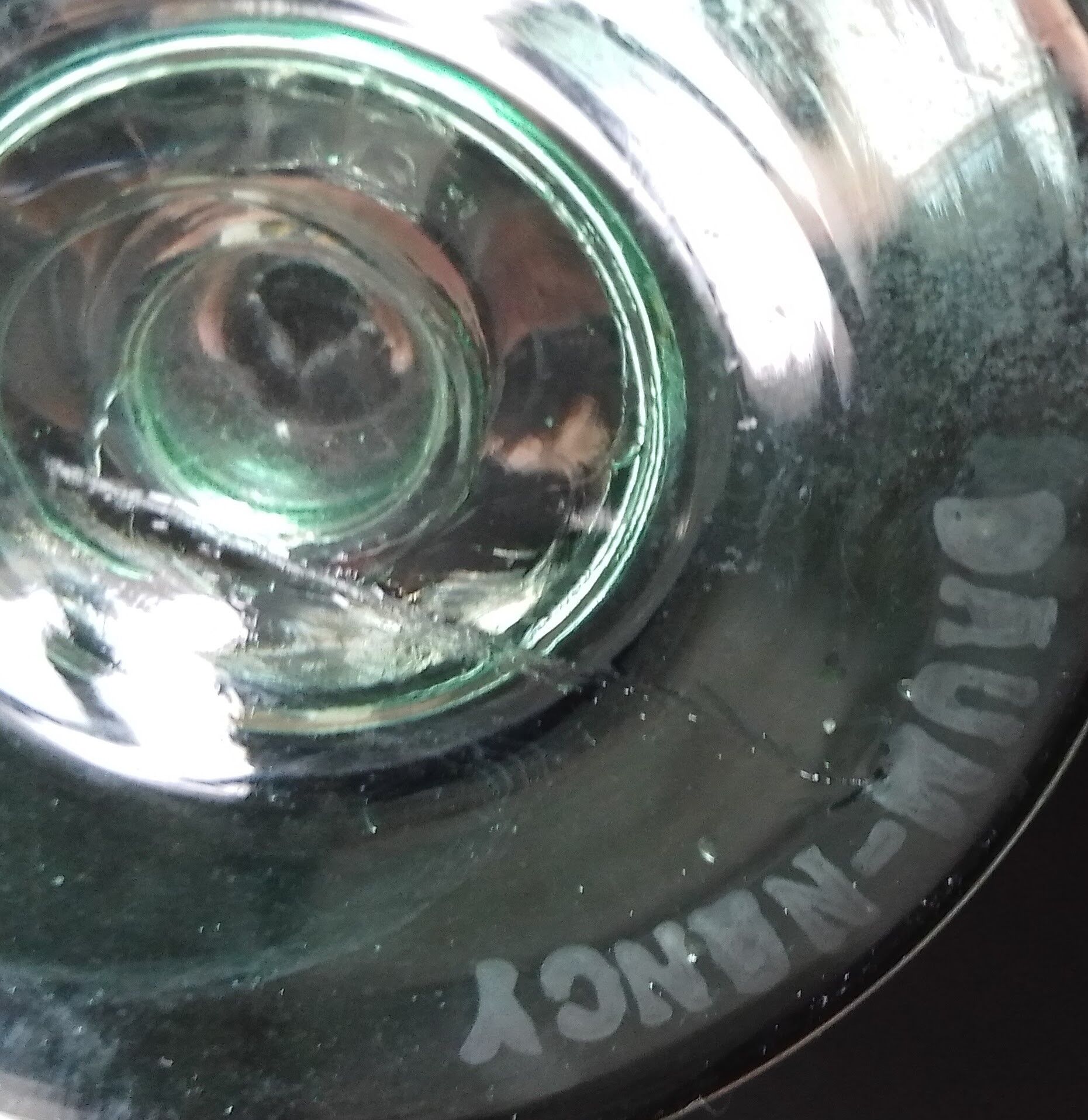 Set of 5 Daum champagne flutes