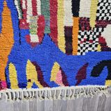 Traditional handmade carpet 250cm x 150cm Moroccan