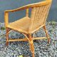 Small vintage rattan armchair/chair for children