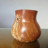 “hibou” stoneware pot cover from the 50s and 60s