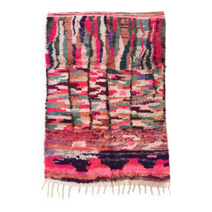 tapis berbère Boujaad - rose