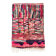 Berber rug Boujaad pink with colorful patterns 241x145cm
