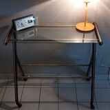 Old vintage serving table on casters by Rama Torino