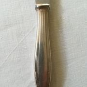 8 vintage Christofle knives in silver metal