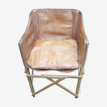 Leather armchair