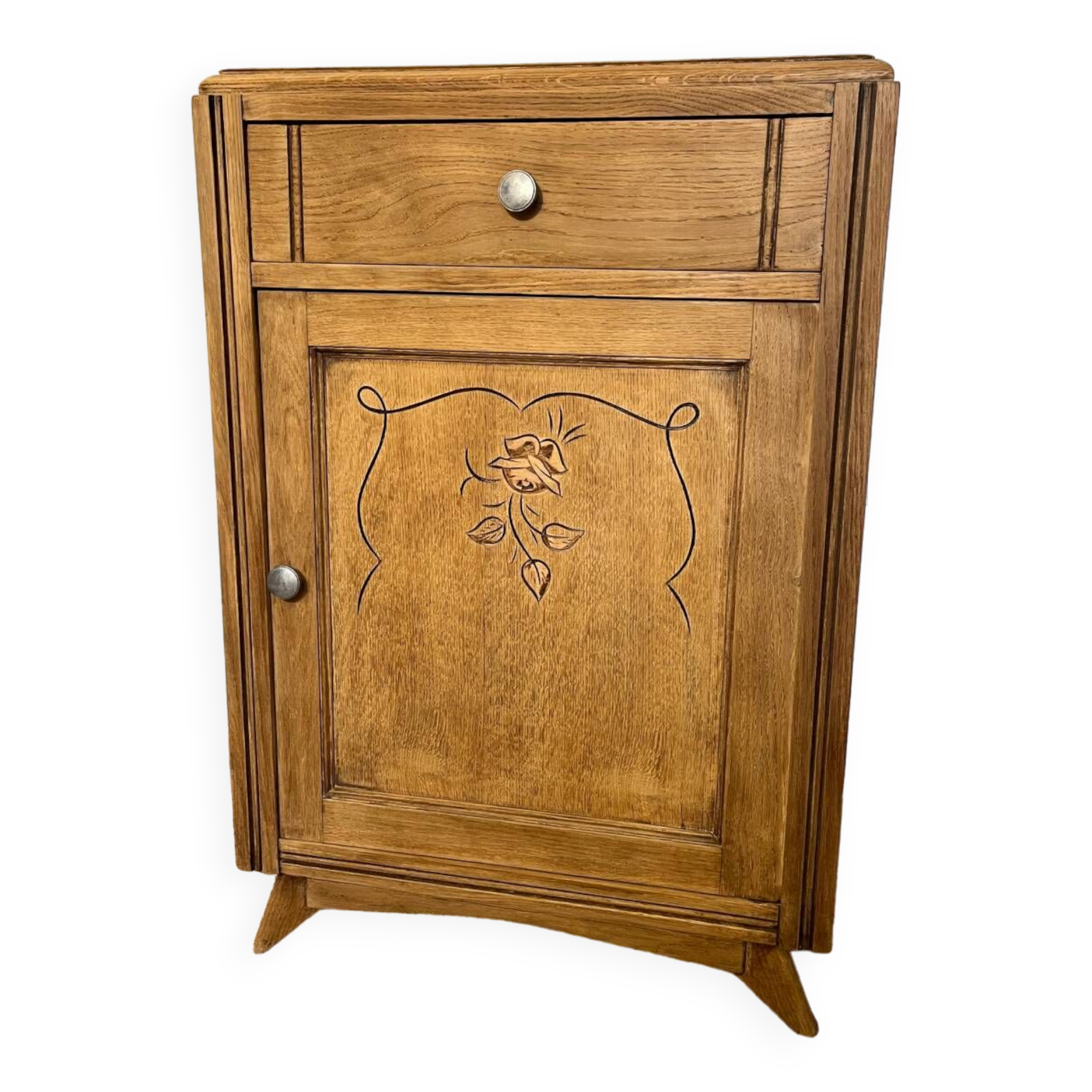 Confiturier vintage solid wood storage unit