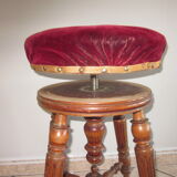 Old piano stool
