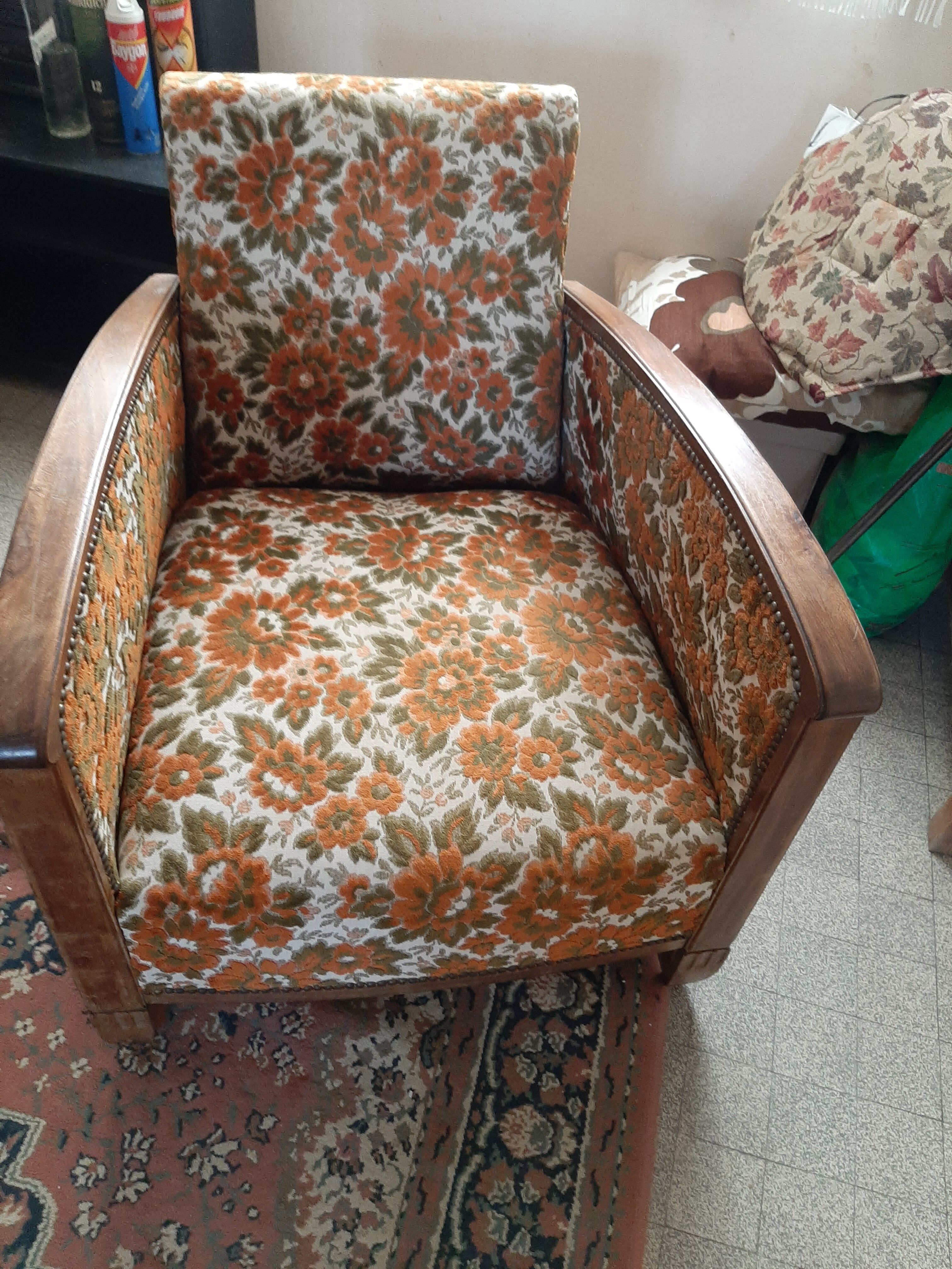 Pair of armchair art deco