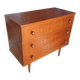 Vintage chest of drawers with tapered legs