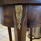 Kidney Marquetry Table