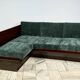 Art Déco corner sofabed by Jindřich Halabala for UP Závody in 1950s