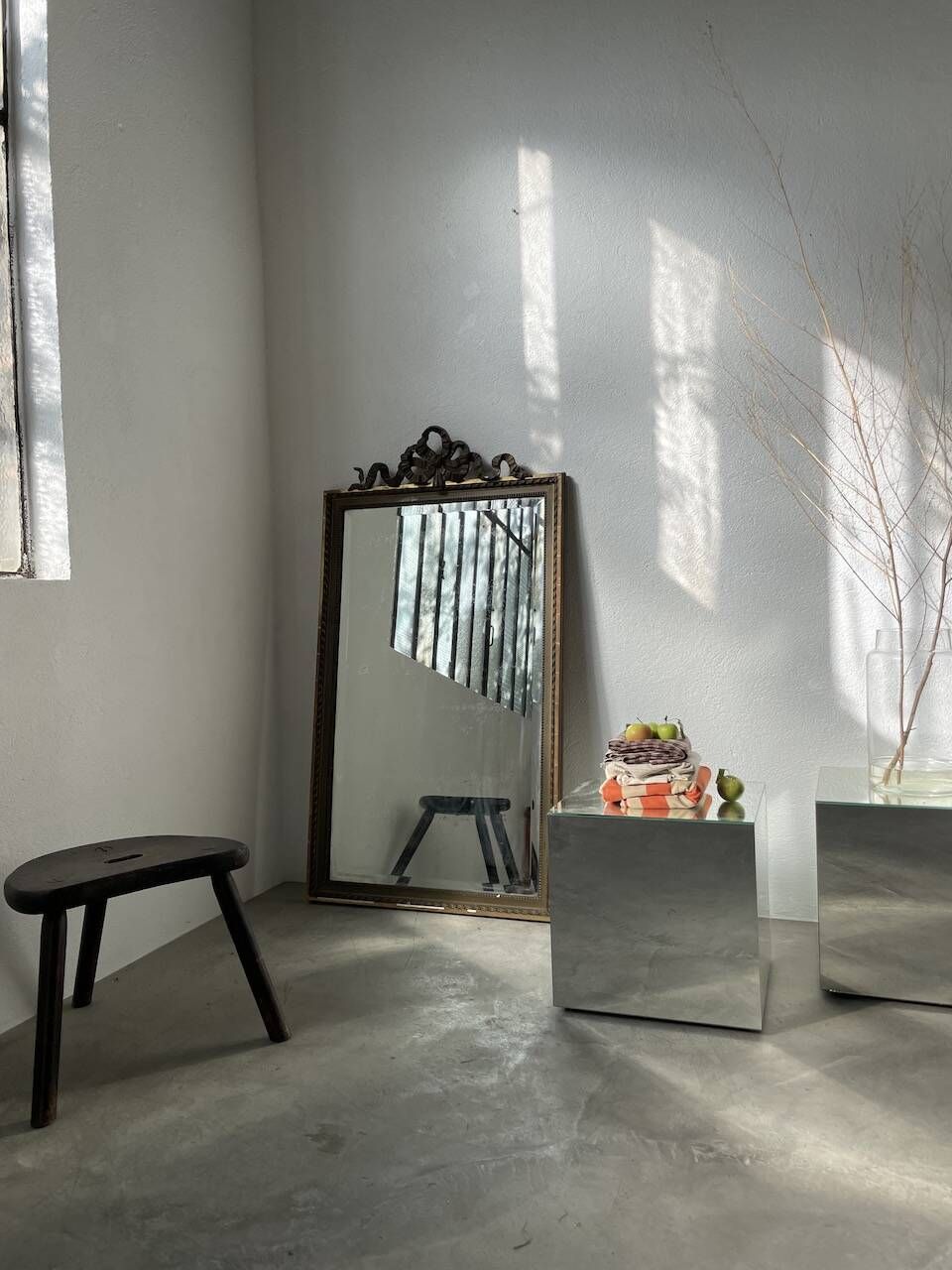 Miroir 1900 à rubans