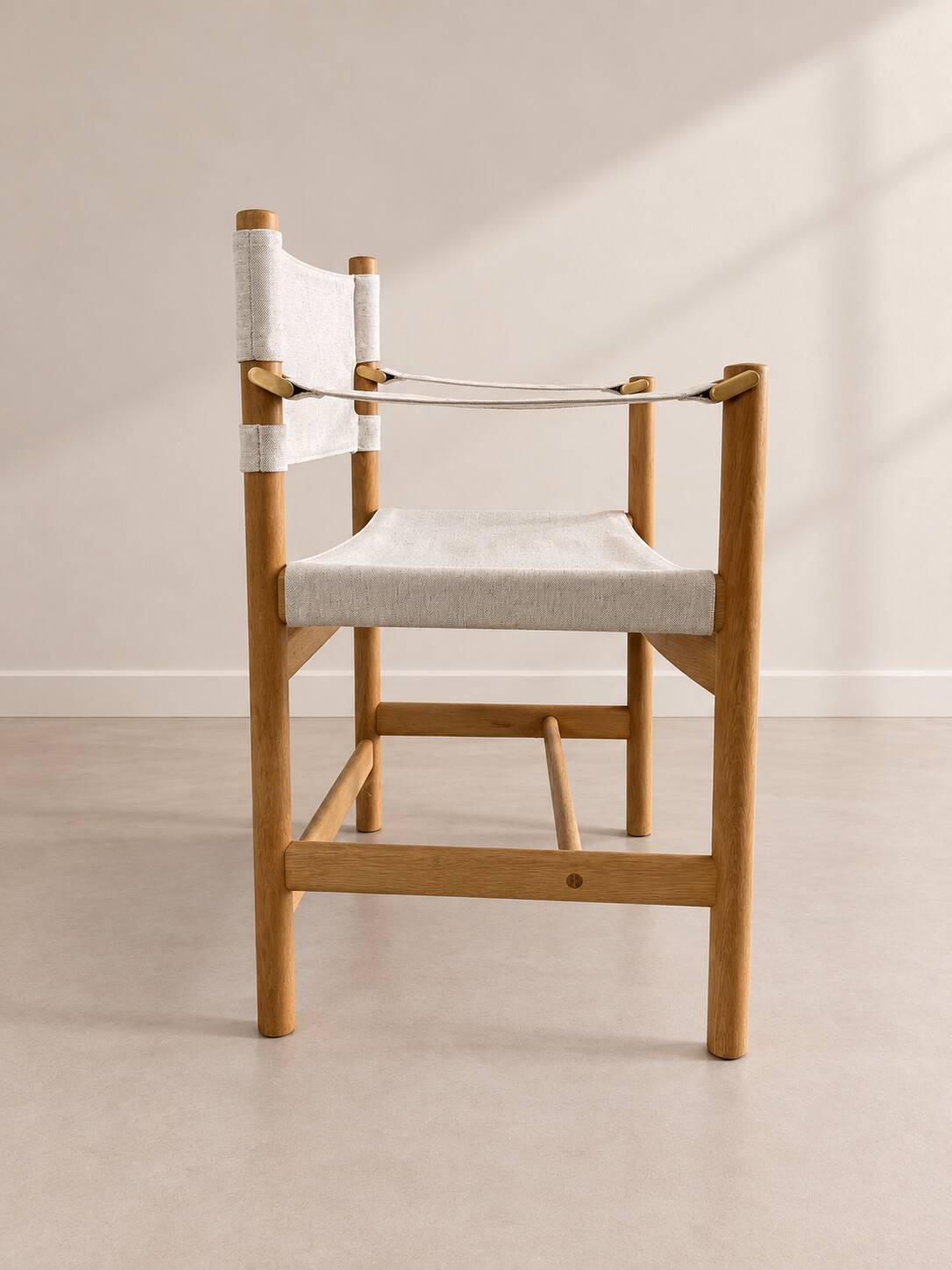 Chair and bench by Børge Mogensen for Fredericia