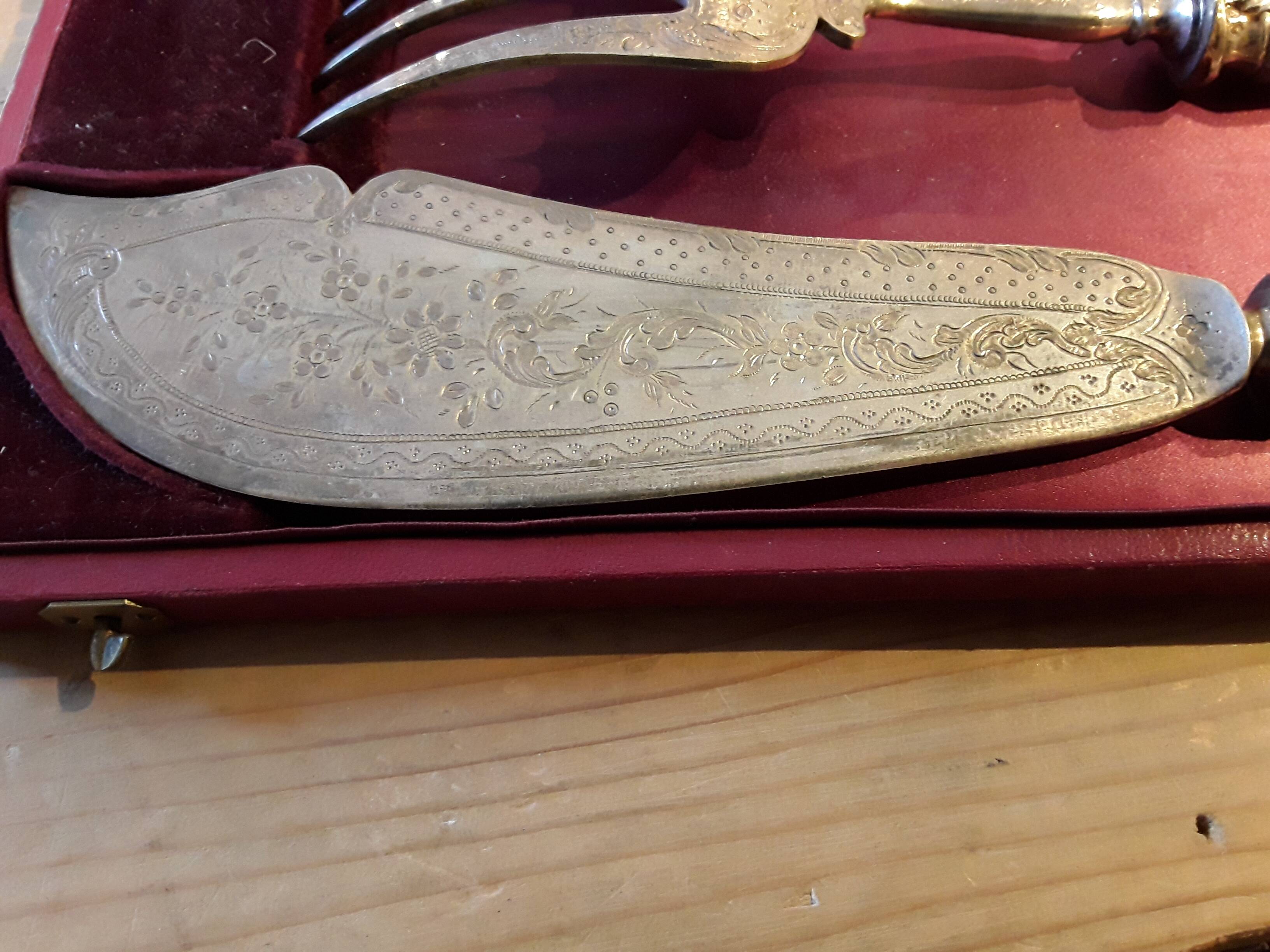 Couverts de service à poisson