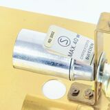 Scandinavian Mid Century Bubble Glass & Brass Wall Lamps by C. Fagerlund