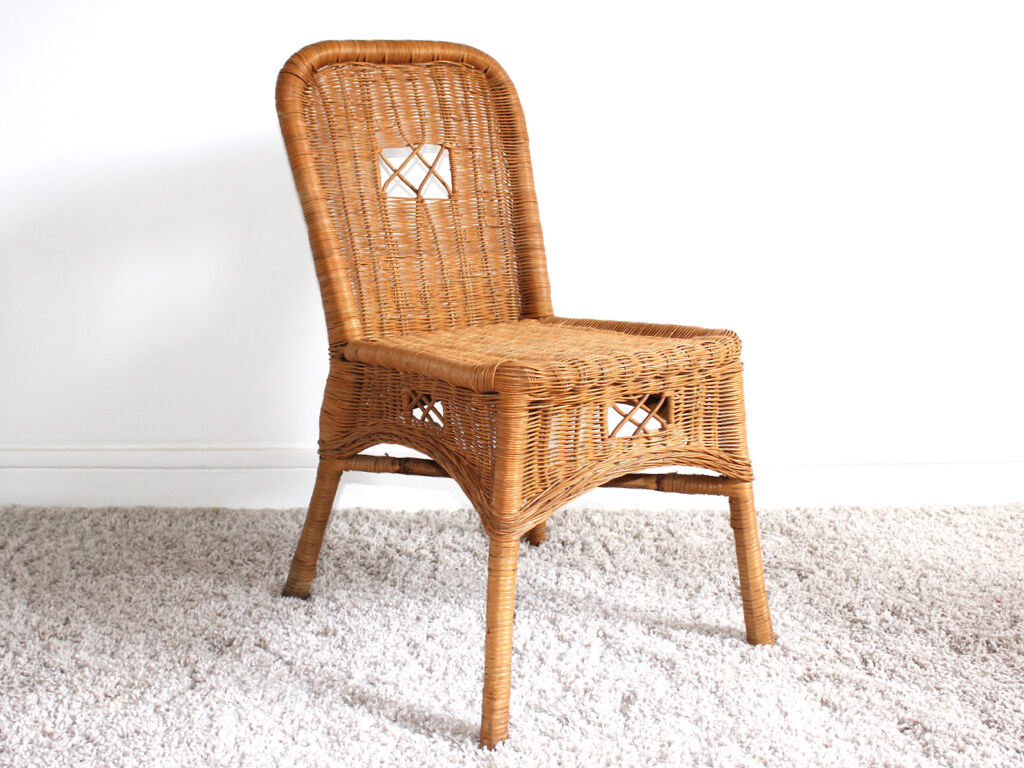 Vintage wicker chair