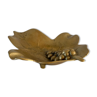 Vintage vine leaf ashtray