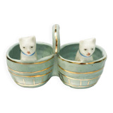 Cute kitten salt shaker