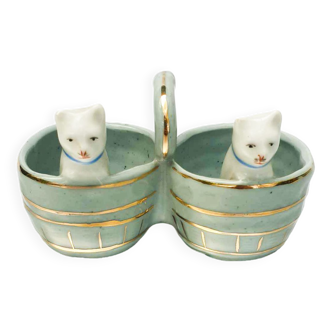 Cute kitten salt shaker