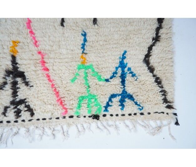 Colorful Berber carpet 255x160cm