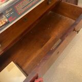 Louis Philippe chest of drawers in elm veneer