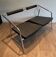 Sofa Design 'System', Chrome & Black Rubber, France, circa 1970