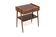 Scandinavian mahogany bedside table, AB Carlströms & Co Möbelfabrik, Sweden, 1960