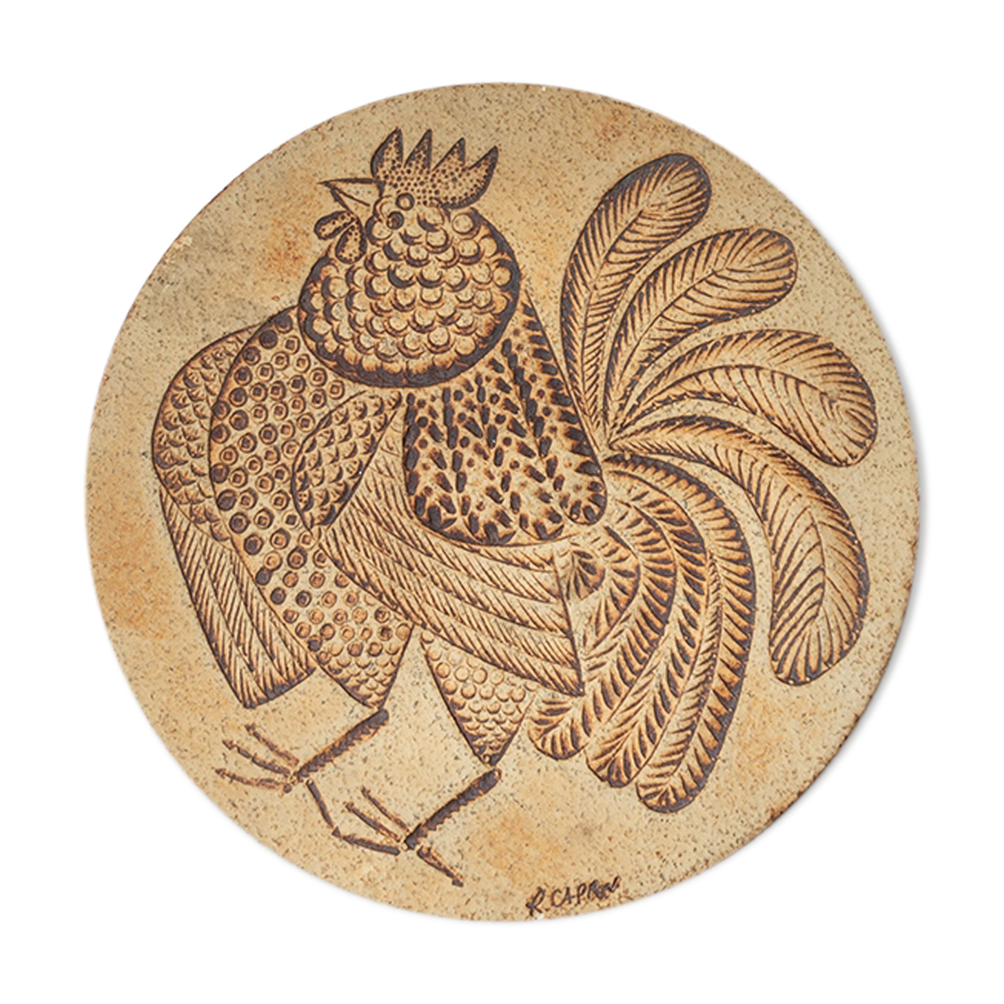 Roger Capron ceramic underside